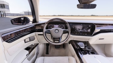 Sucesor del VW Phaeton - interior